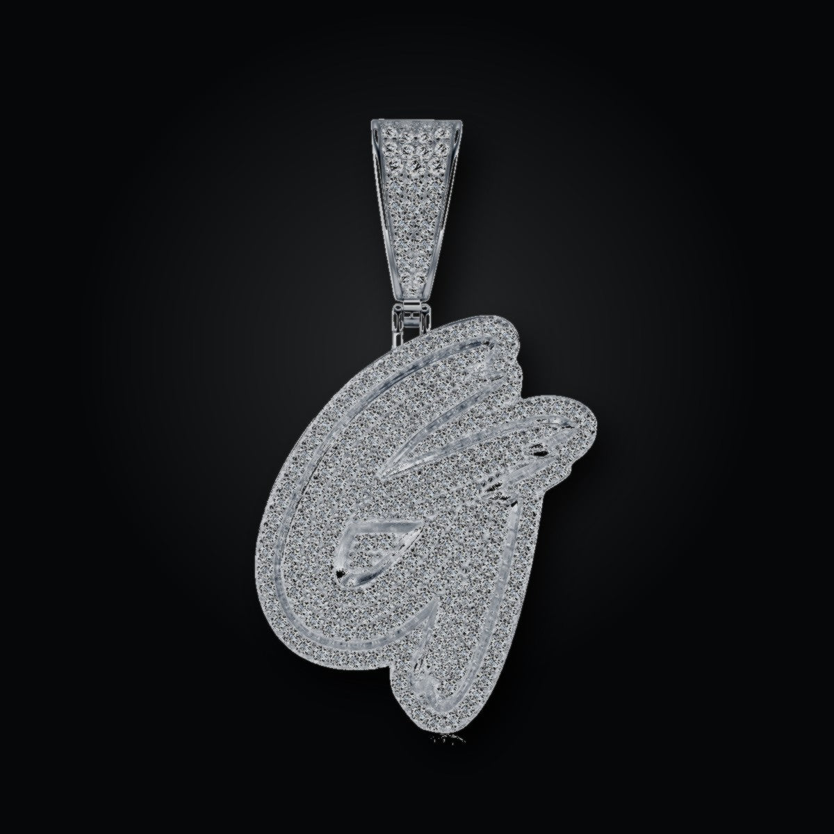 Iced Pendant | Moissanite