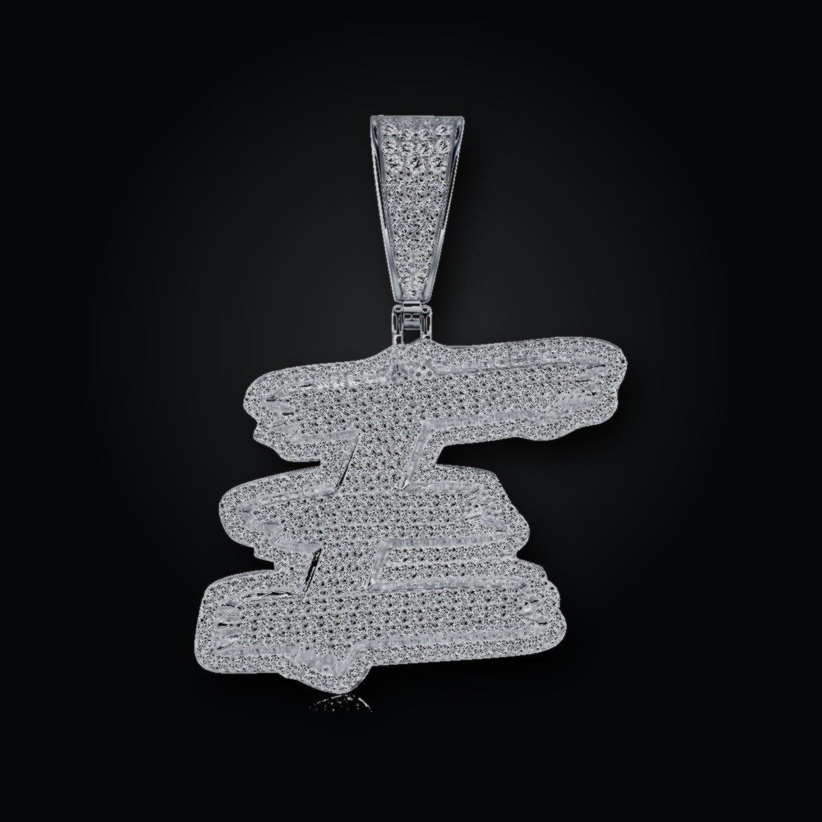 Iced Pendant | Moissanite