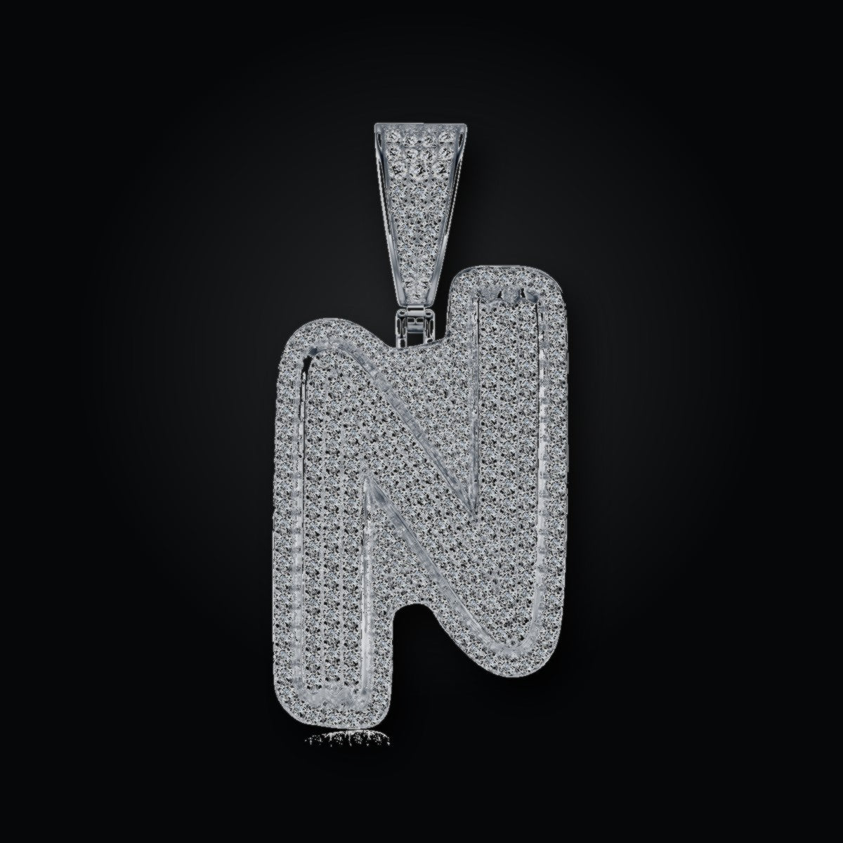 Iced Pendant | Moissanite