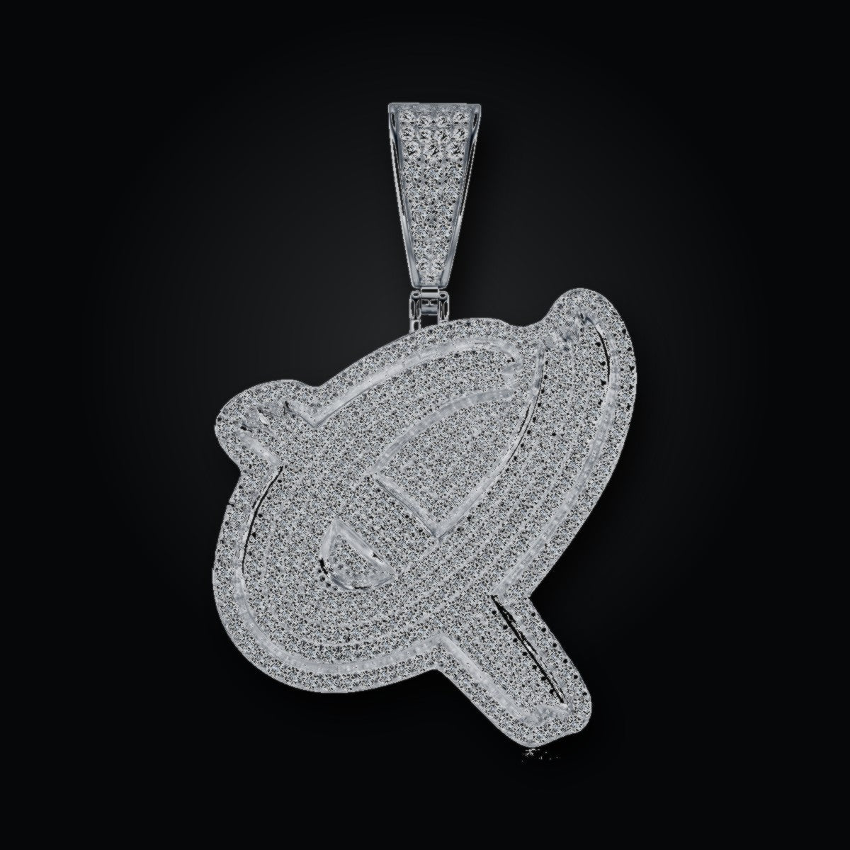 Iced Pendant | Moissanite
