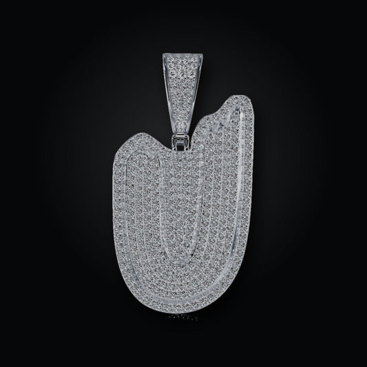 Iced Pendant | Moissanite