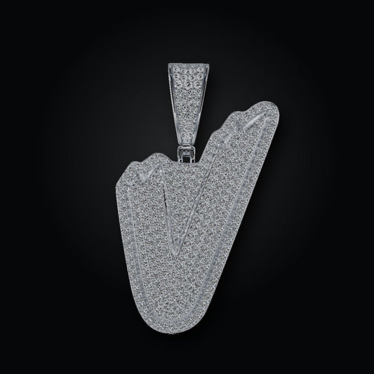 Iced Pendant | Moissanite