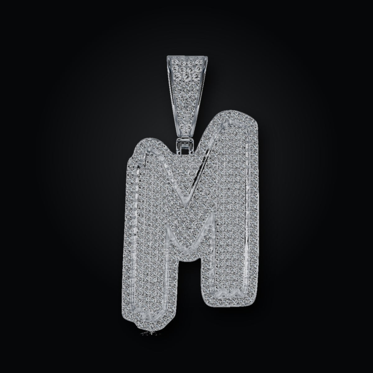 Iced Pendant | Moissanite