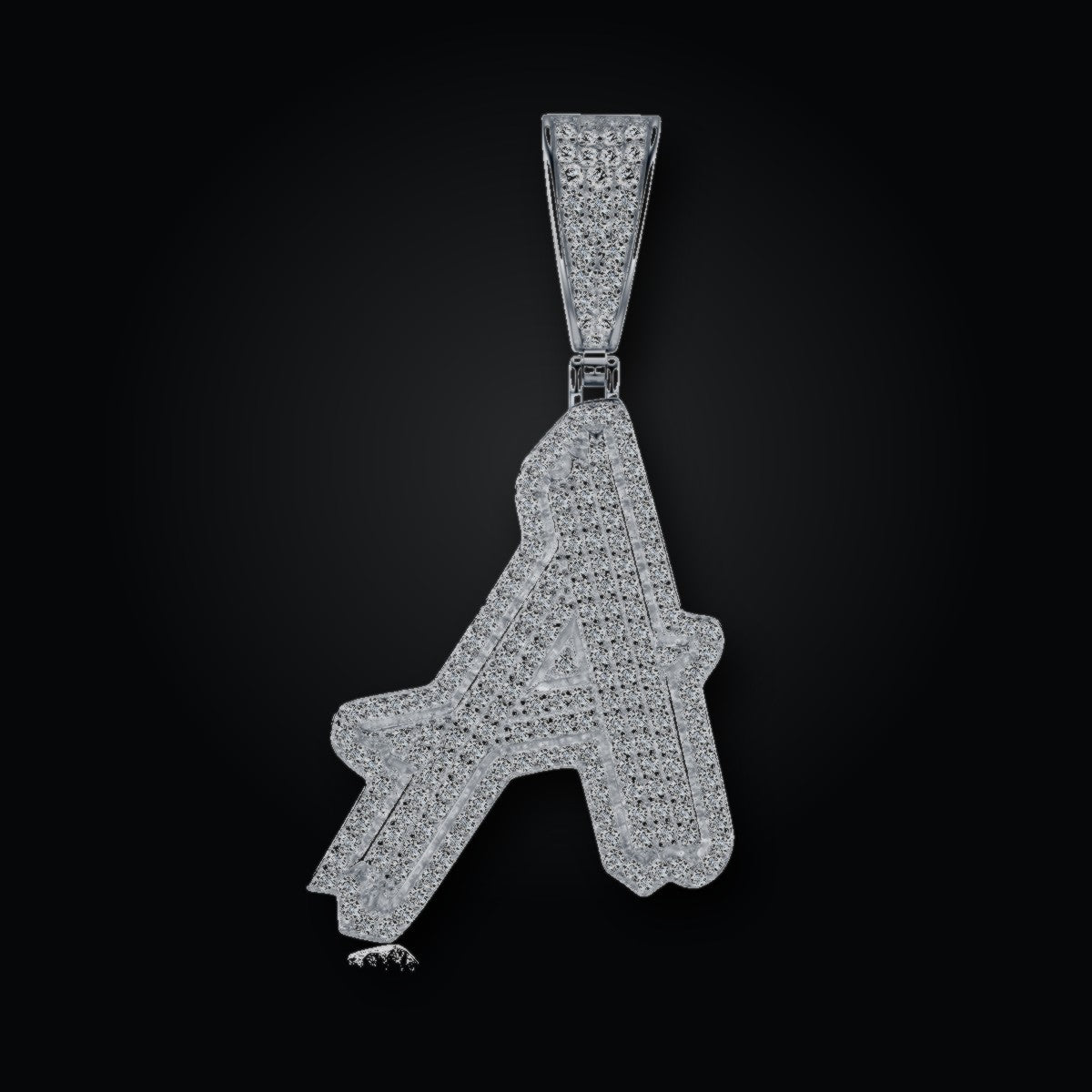 Iced Pendant | Moissanite