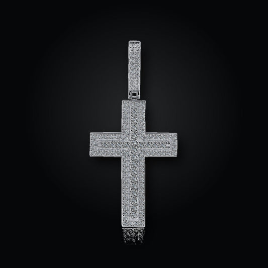 Iced Pendant | Moissanite