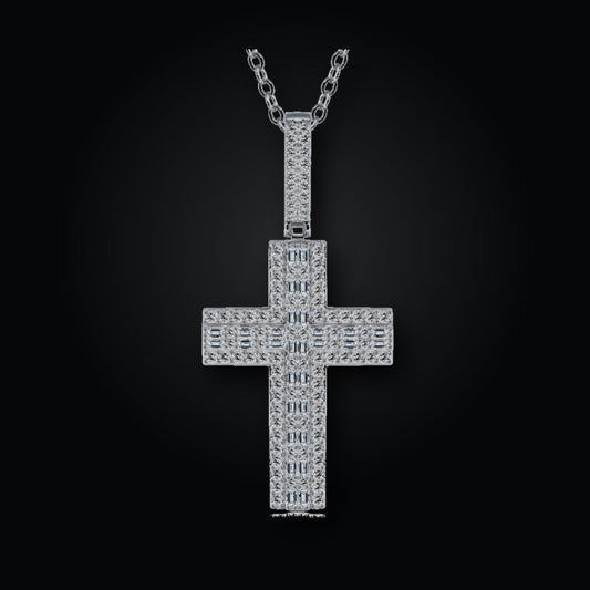 Iced Pendant | Moissanite