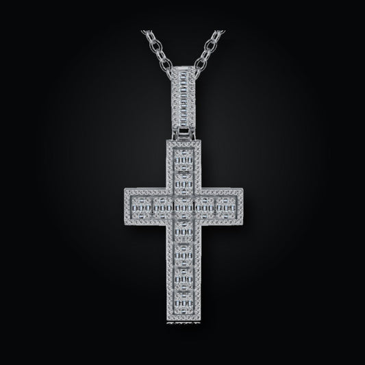 Iced Pendant | Moissanite