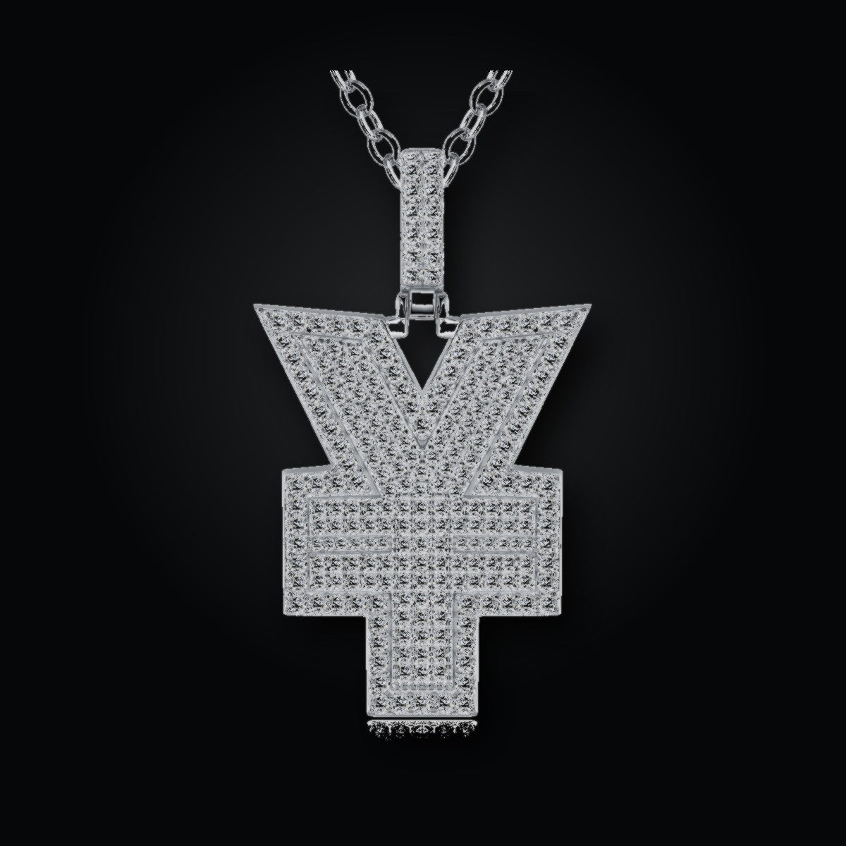 Iced Pendant | Moissanite