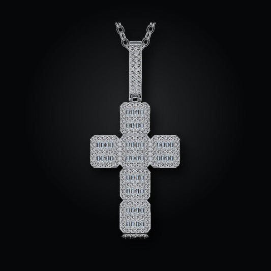 Iced Pendant | Moissanite