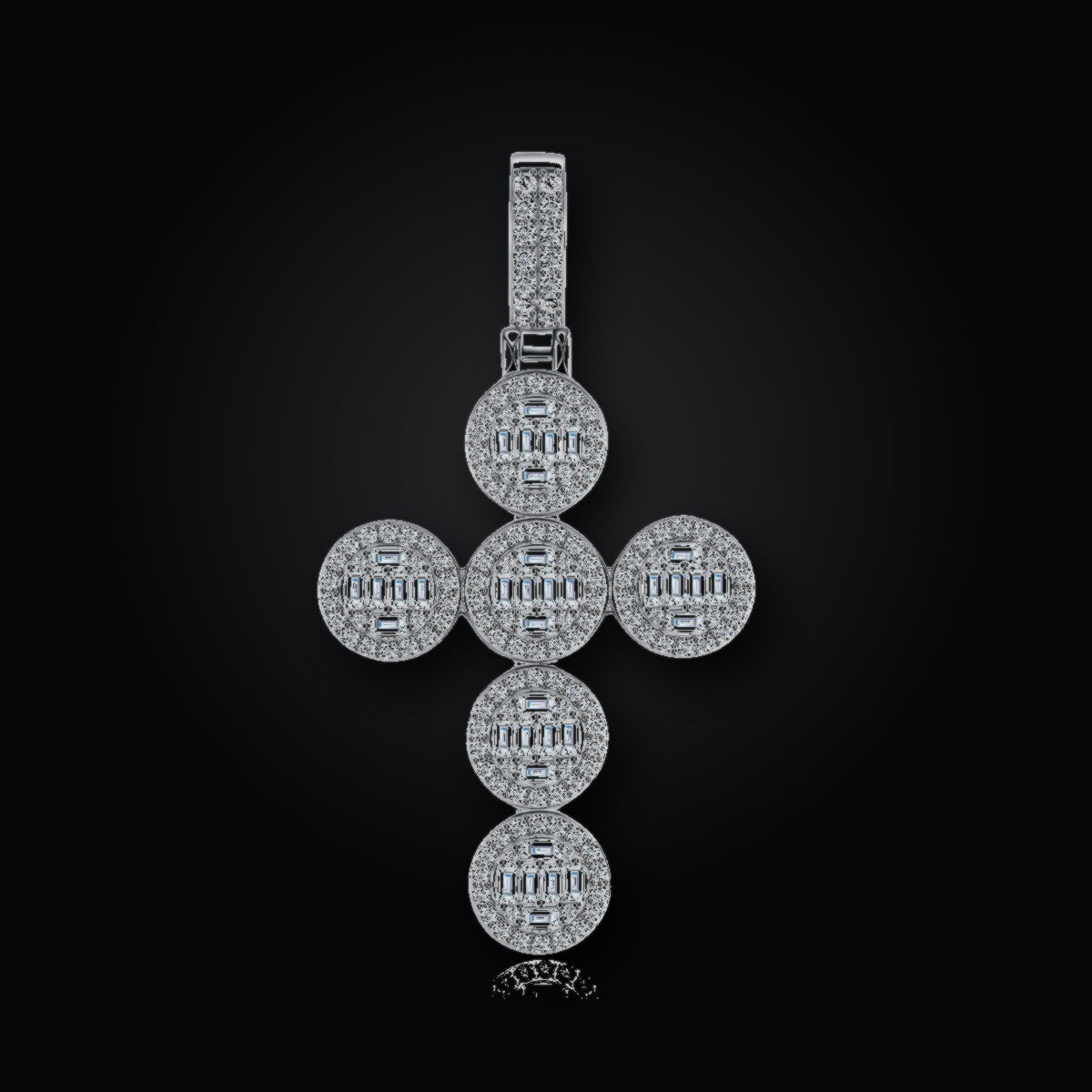 Iced Pendant | Moissanite