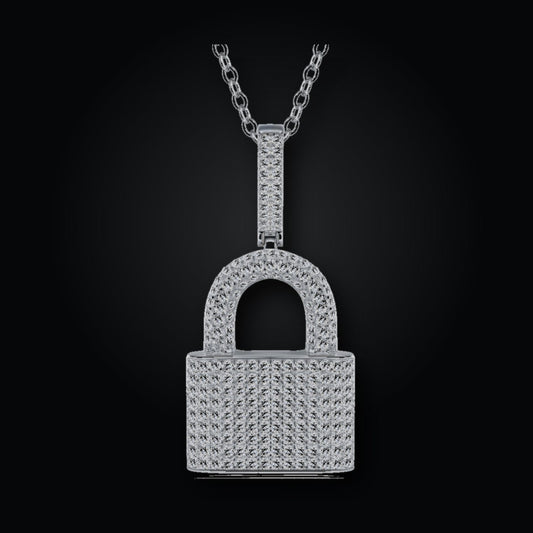 Iced Pendant | Moissanite