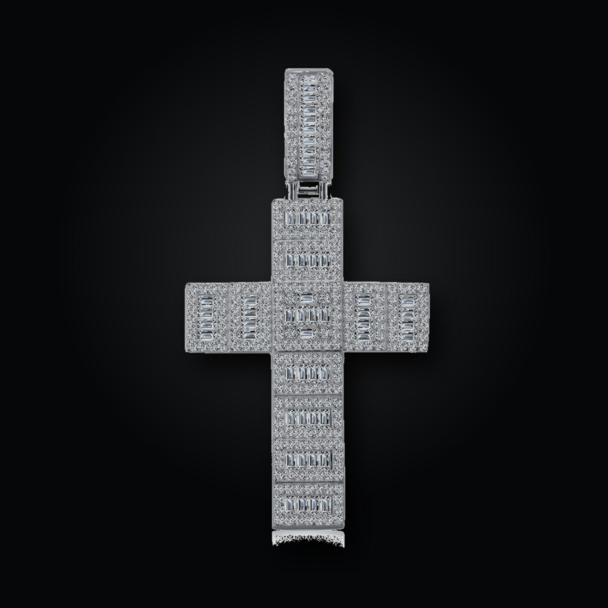 Iced Pendant | Moissanite