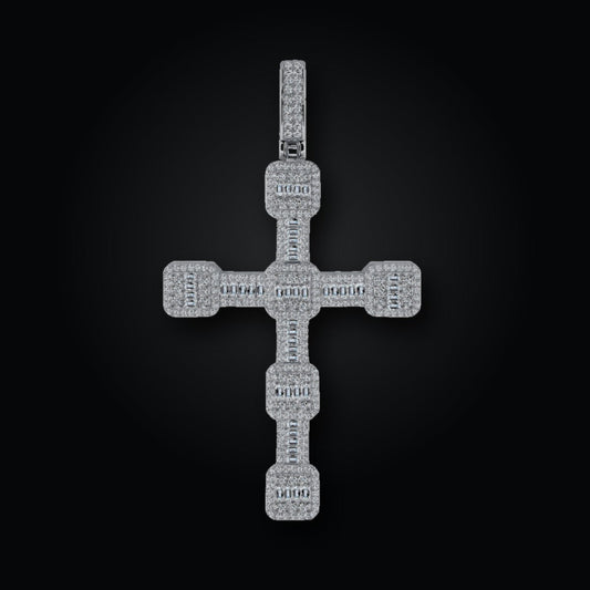 Iced Pendant | Moissanite