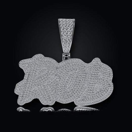 Iced Pendant | Moissanite