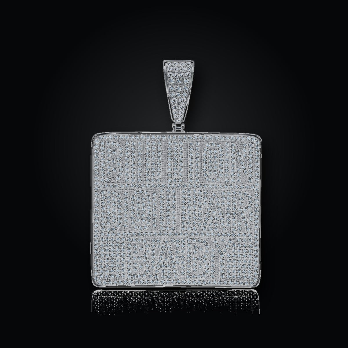 Iced Pendant | Moissanite