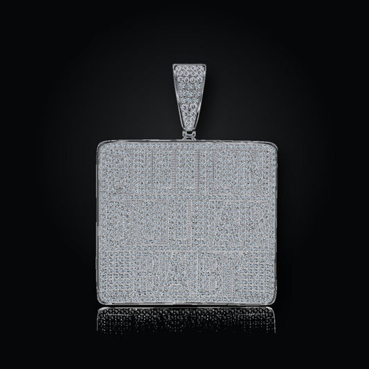 Iced Pendant | Moissanite