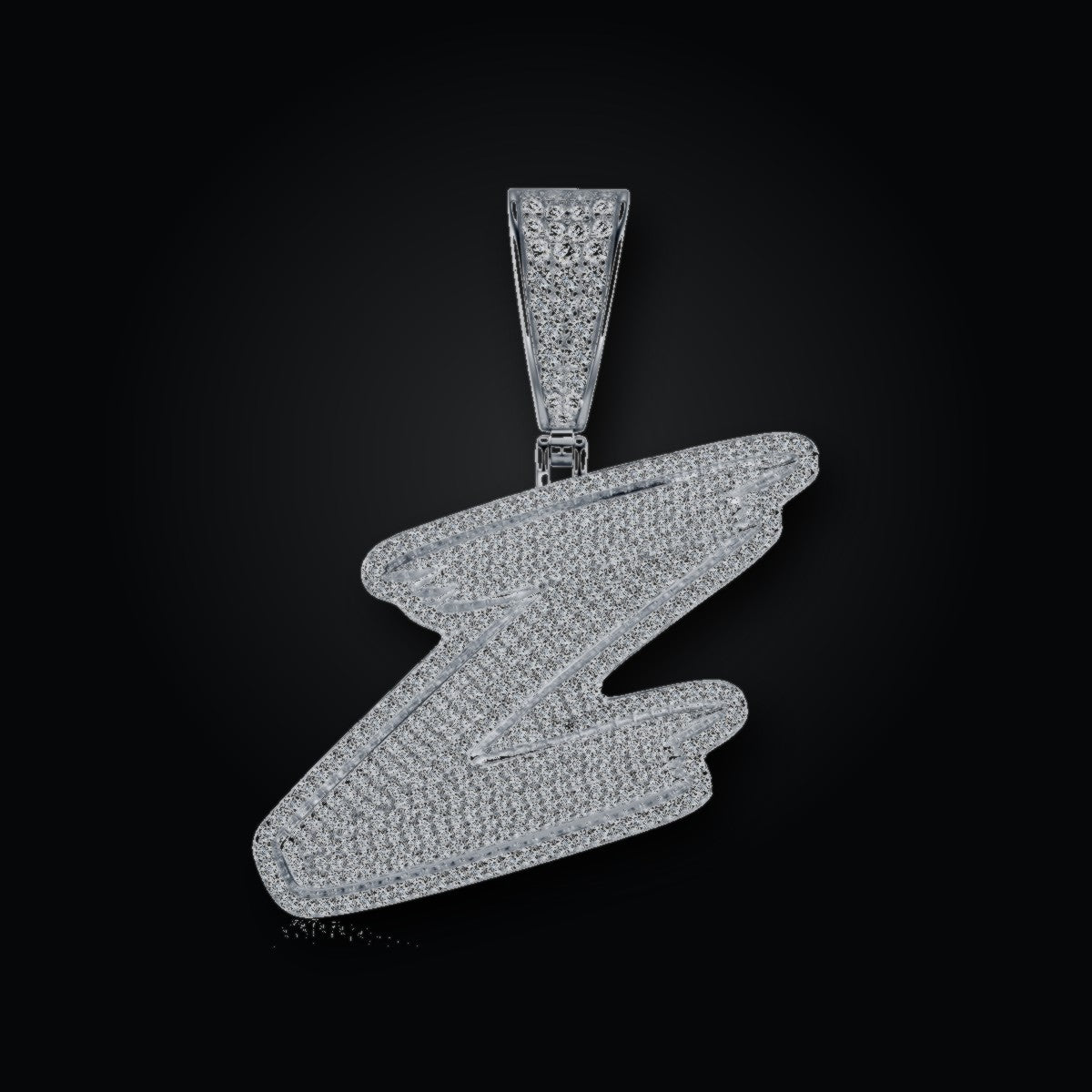 Iced Pendant | Moissanite
