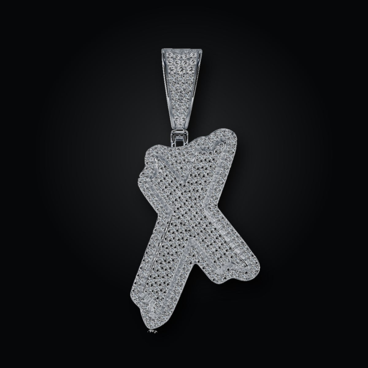 Iced Pendant | Moissanite