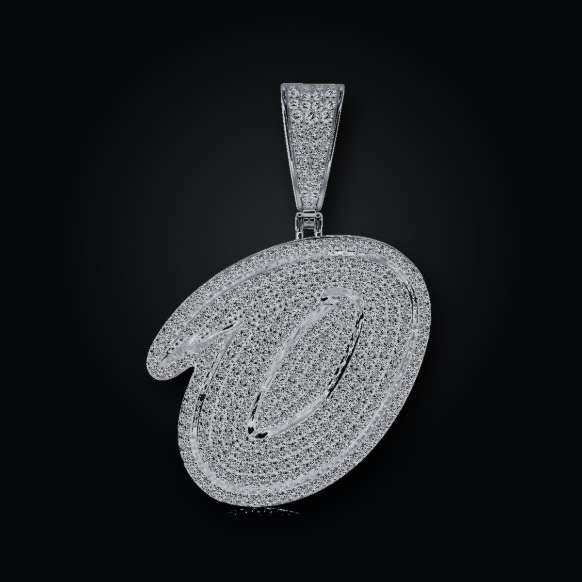 Iced Pendant | Moissanite