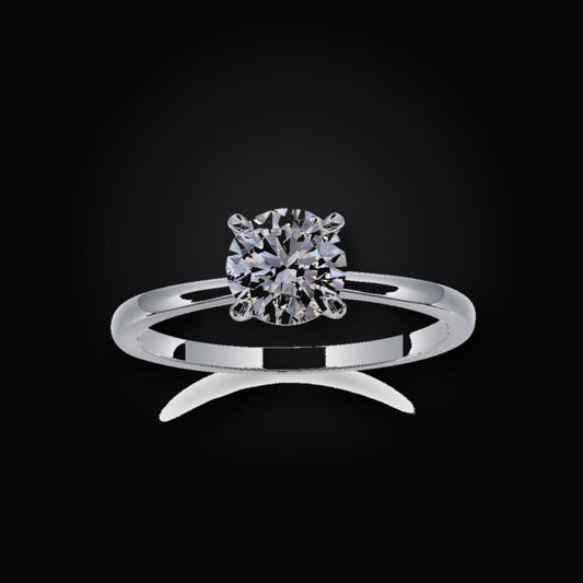 Iced Statement Ring | 1.0ct | Moissanite