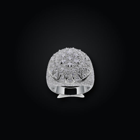 Iced Statement Ring | Moissanite