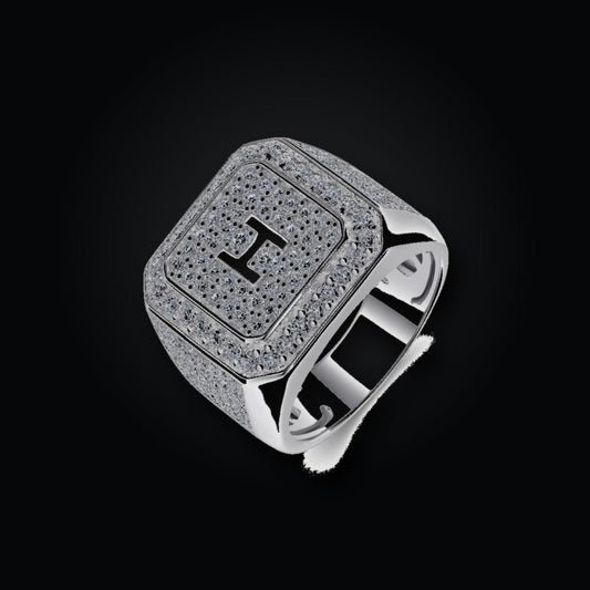 Iced Statement Ring | Moissanite