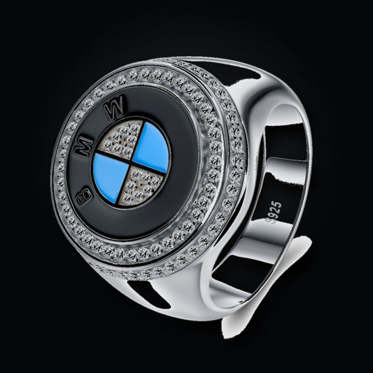 Iced Statement Ring | Moissanite