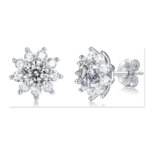 Iced Stud Earrings | CZ