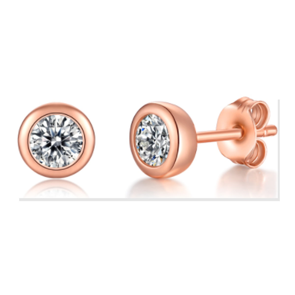 Iced Stud Earrings | CZ