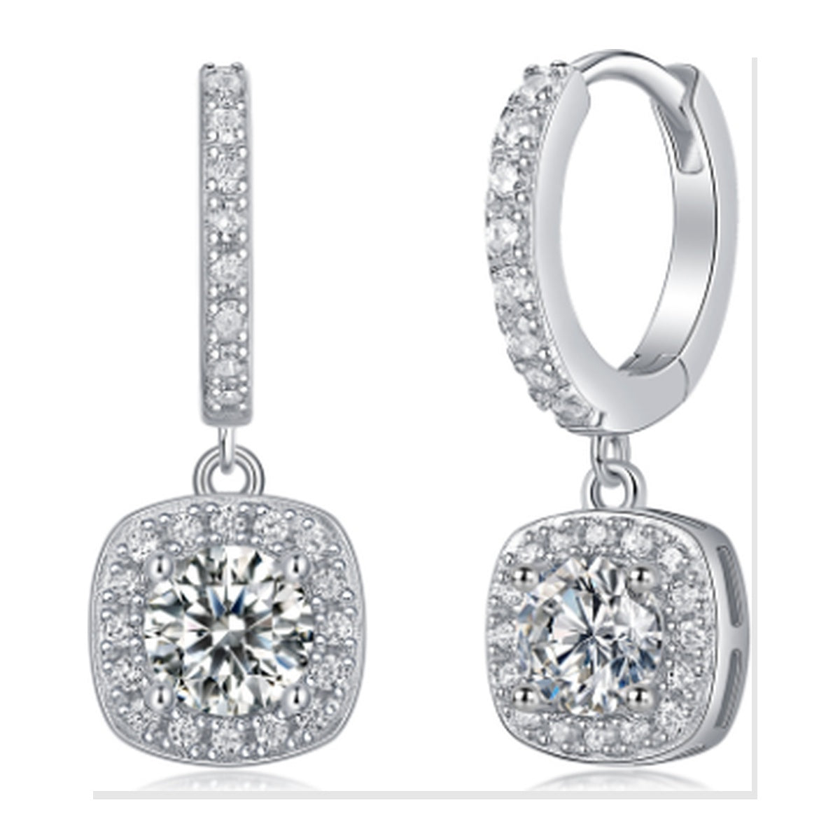 Iced Stud Earrings | CZ