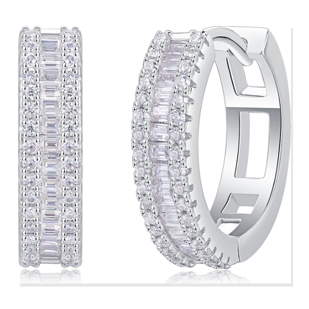 Iced Stud Earrings | CZ