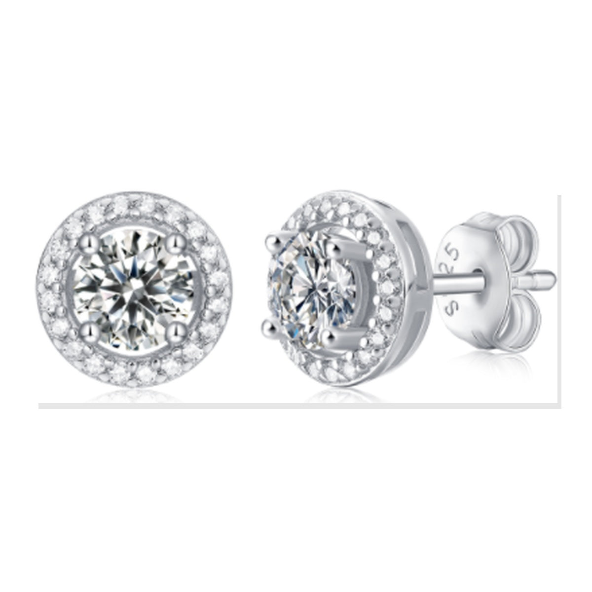Iced Stud Earrings | CZ