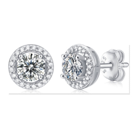 Iced Stud Earrings | CZ