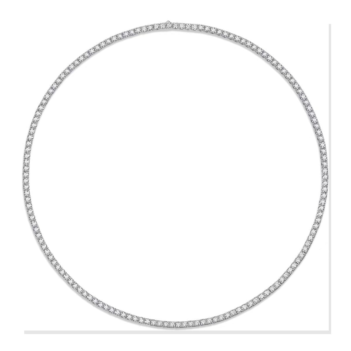 Iced Tennis Necklace | CZ