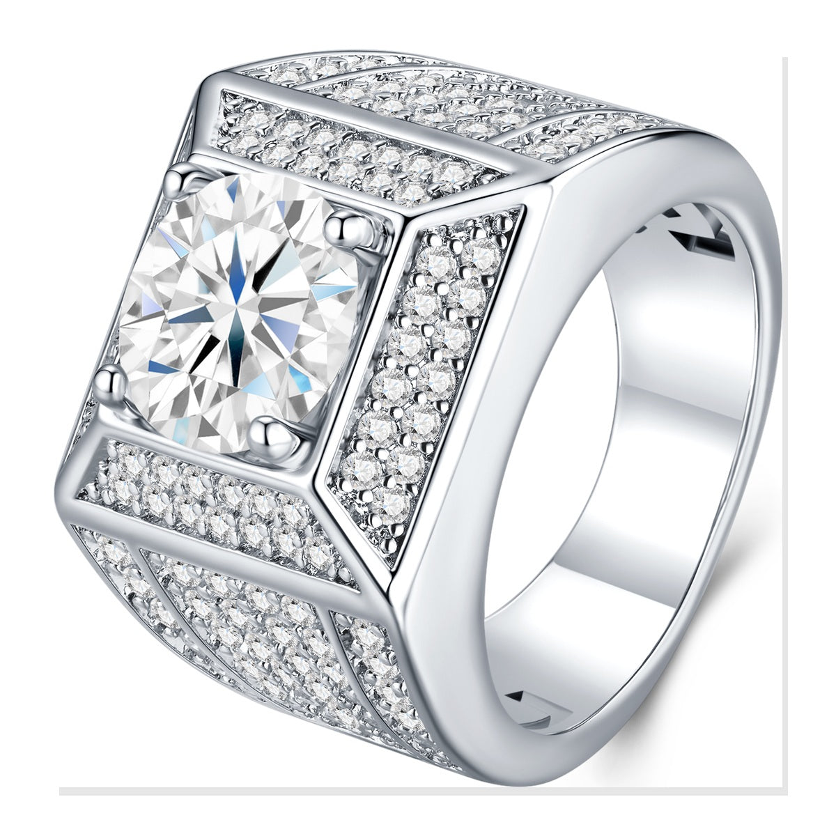 Iced Statement Ring | CZ
