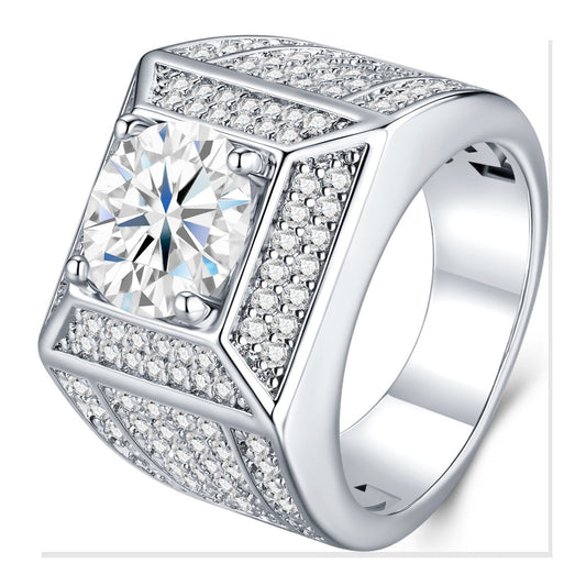 Iced Statement Ring | CZ