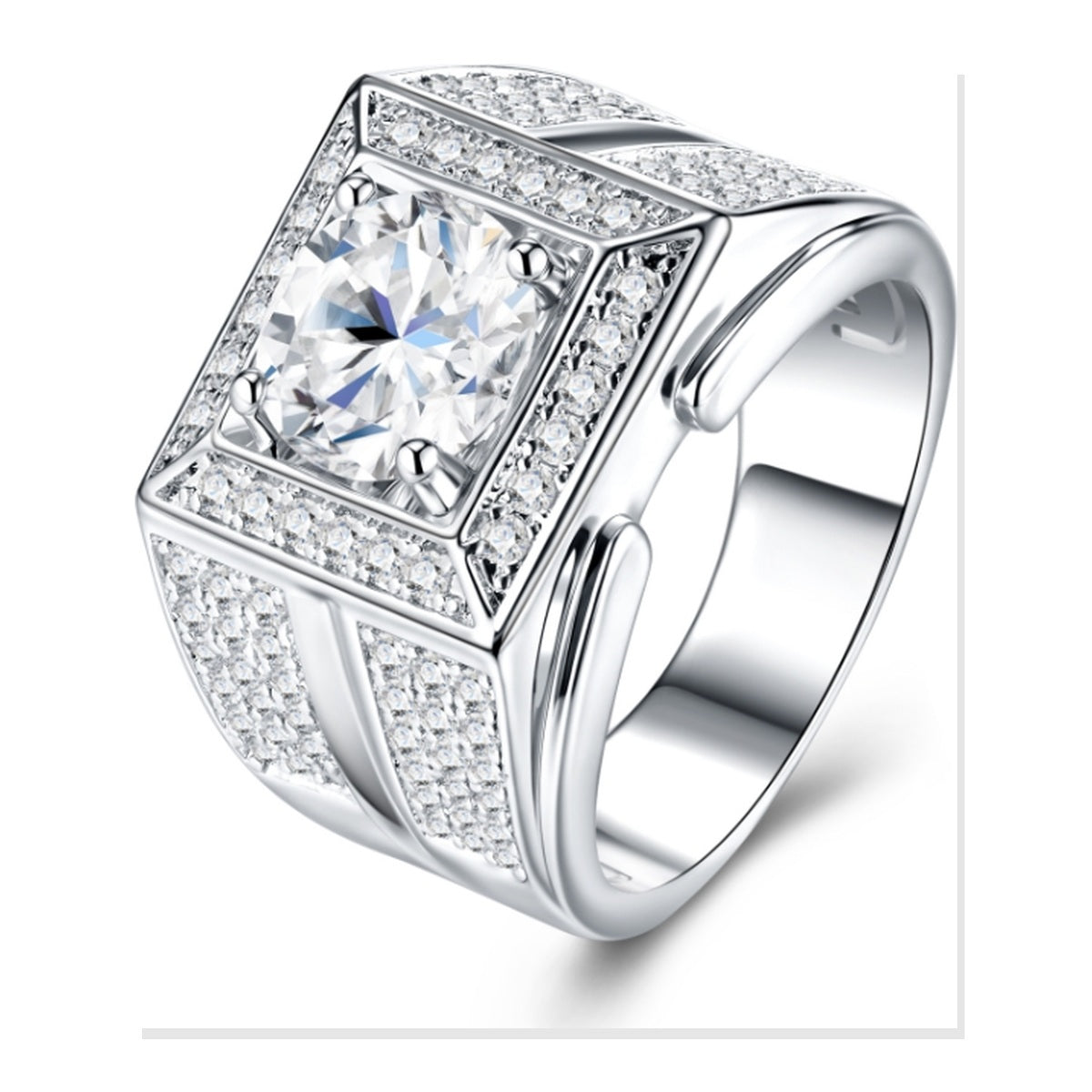 Iced Statement Ring | CZ