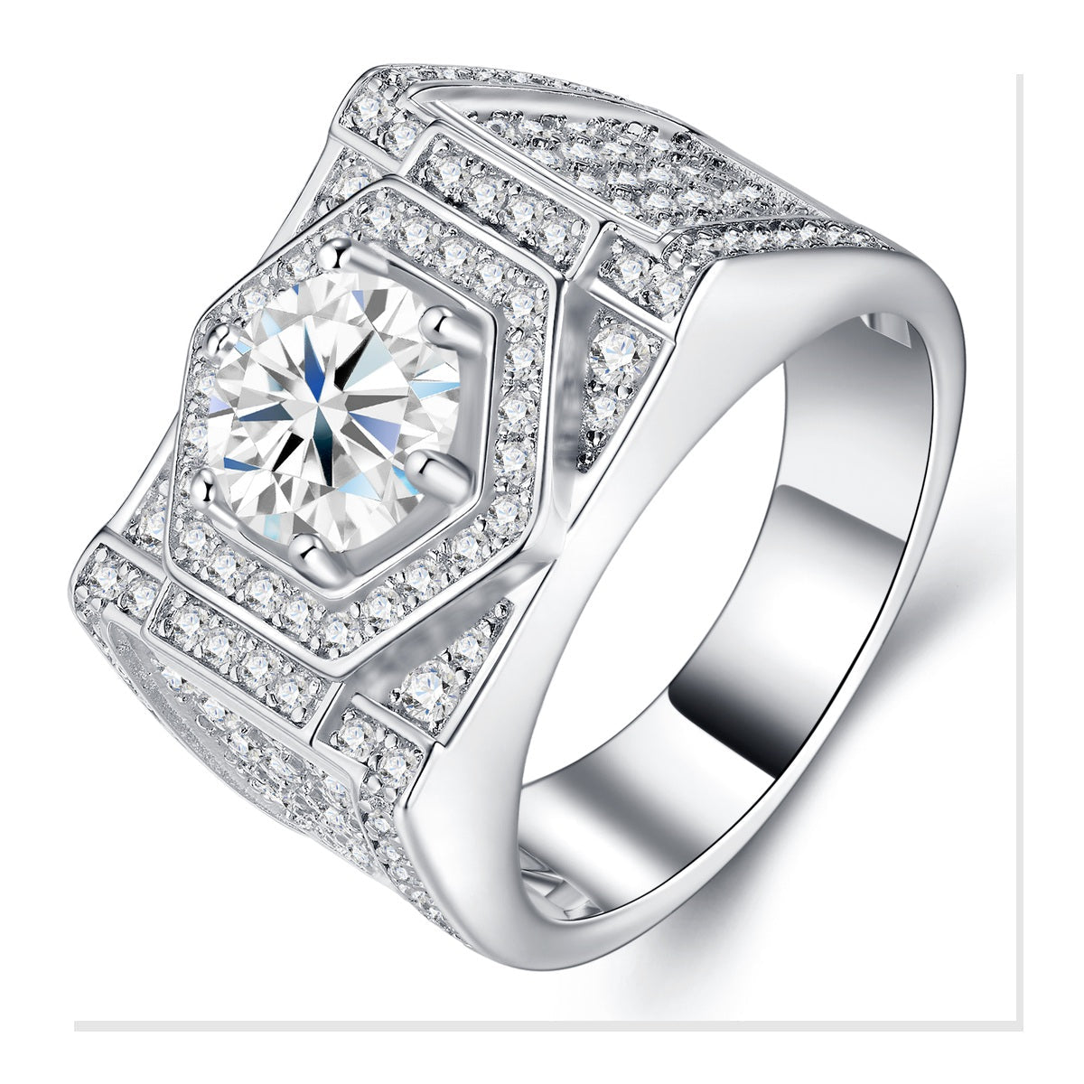 Iced Statement Ring | CZ