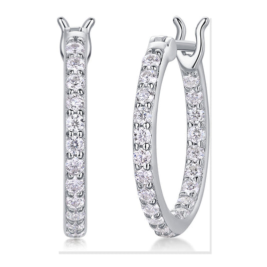 Iced Stud Earrings | Moissanite