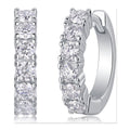 Iced Stud Earrings | Moissanite | E13078