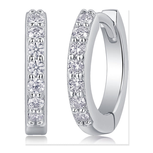 Iced Stud Earrings | Moissanite