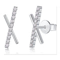 Iced Stud Earrings | Moissanite | E13199