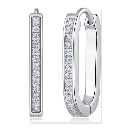 Iced Stud Earrings | Moissanite