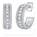 Iced Stud Earrings | Moissanite | E13705