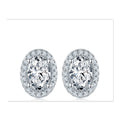 Iced Stud Earrings | Moissanite | E14431