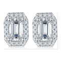 Iced Stud Earrings | Moissanite | E14433
