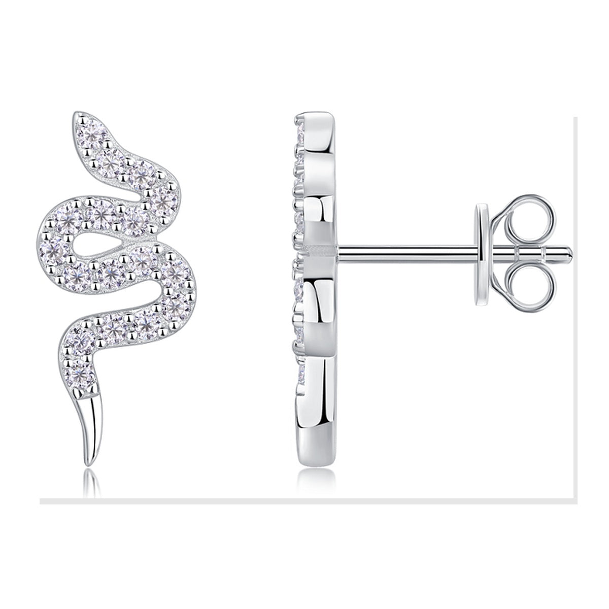 Iced Stud Earrings | Moissanite