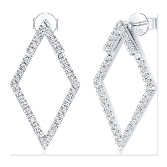 Iced Stud Earrings | Moissanite