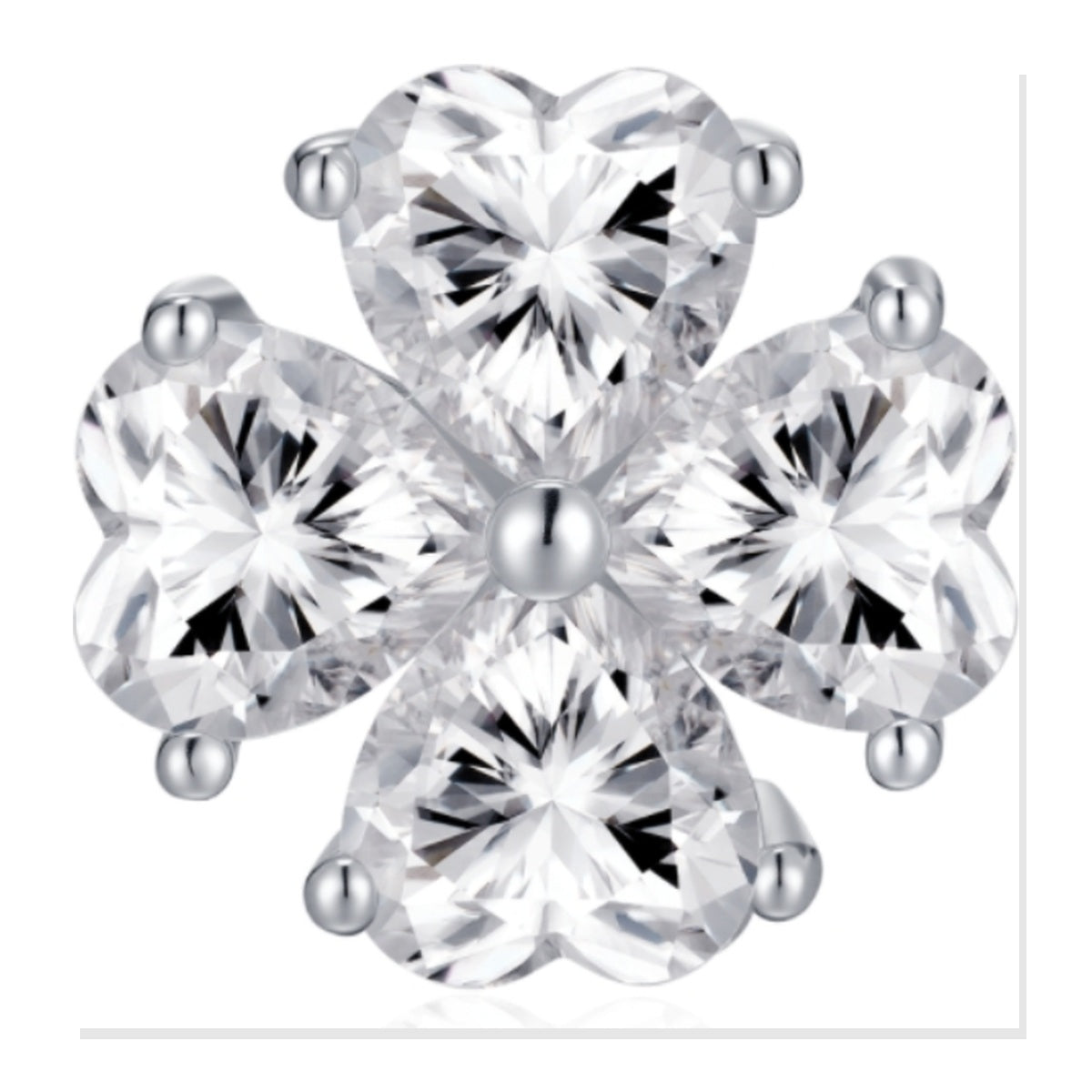 Iced Stud Earrings | Moissanite