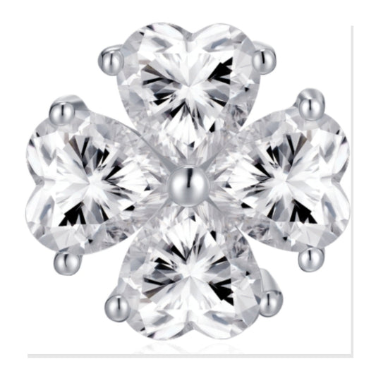 Iced Stud Earrings | Moissanite